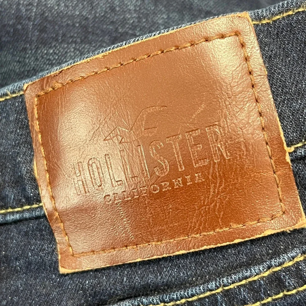 Hollister Slim Straight Jeans Mens 38x32 Epic Flex Stretch Denim Casual Everyday
